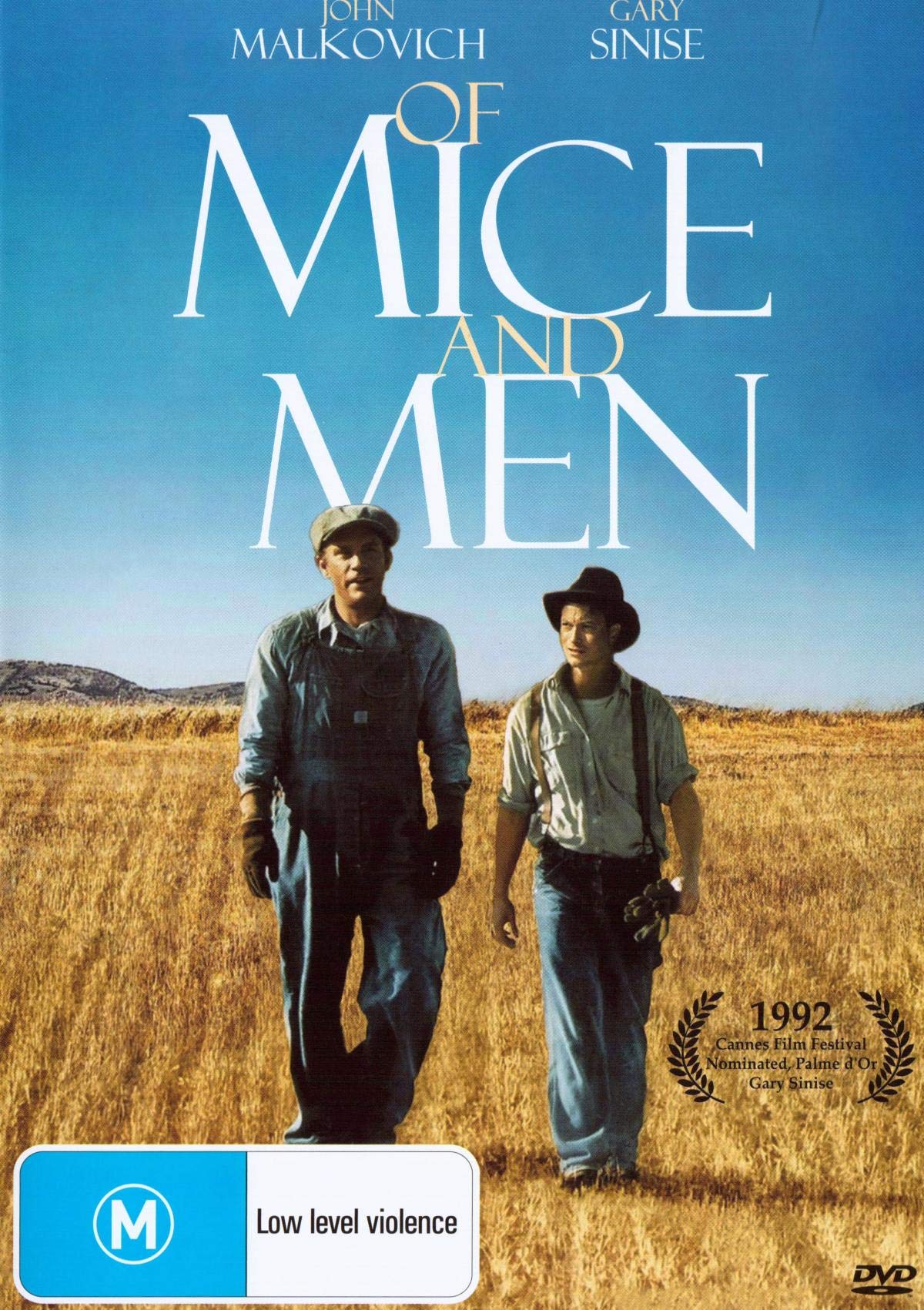 Book Cover Of Mice and Men
