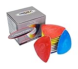 Ultima Tailors Chalk - 12 Triangle Chalks for Tailoring, Sewing, Quilting, Crafting, Notions, Fabric Marking - Sewing Notions & Accessories (12 Pieces. Assorted Colors)