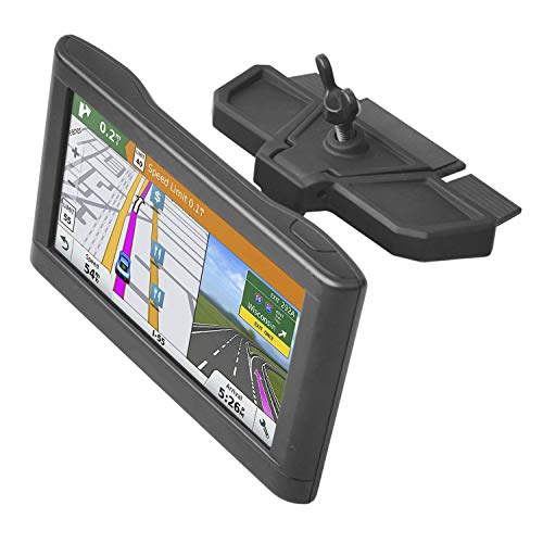 Sturdy CD GPS Mount Car Holder for Garmin Nuvi Dezl Drivesmart DriveLuxe Series 3.5-7 inch GPS, Satnav CD Slot Dash Mounts, Sat Nav CD Player Holder, CD Tray GPS Mount