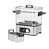 WMF Lono 2in1 Sous Vide Garer Pro mit Slow-Cook Einsatz (1500 W, Vakuum garen, Schongaren, Wasserbhälter 6,0 l, Timer-Funktion bis 72 Stunden)