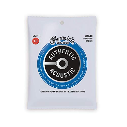 Other MA540 Authentic SP Phosphor Bronze Light Gauge Acoustic Guitar Strings (41Y18MA540)