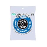 Martin Authentic Acoustic Guitar Strings, Superior Performance Custom 11.5-47, Silk & HT Steel
