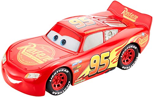 Book Cover Disney/Pixar Cars Racetrack Talkers Vehicle, Lightning McQueen