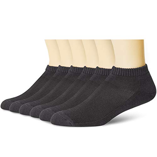 MD Unisex Premium Bamboo Socks Super Soft Moisture wicking and Low-cut,6 Pack