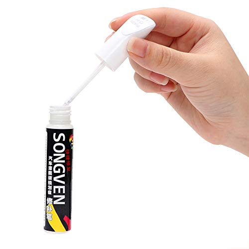 Car Scratch Repair Pen Car Remover Scratch Repair Paint Pen Clear Painting Pens Work for Toyota Honda Nissan Ford BMW Chevrolet Benz Hyundai (Silver)