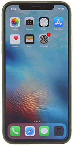 Apple iPhone X, US Version, 64GB, Space Gray - GSM Carriers (Renewed)