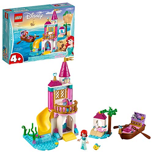 Book Cover LEGO Disney Ariel’s Seaside Castle 41160 4+ Building Kit (115 Pieces) (Discontinued by Manufacturer)