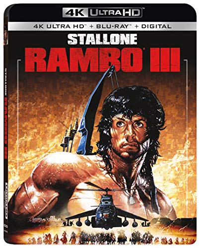 Book Cover RAMBO III 4K Ultra HD + Blu-ray + Digital