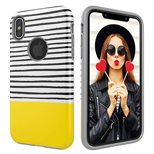 Case for iPhone Xs Max,Digital Hutty Dual Layers Shockproof Heavy Duty Protective Cover for Apple iPhone Xs Max 6.5 Inch 2018 Release