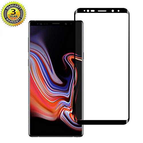 Vanford-Galaxy Note 9 3D Screen Protector [Edge to Edge Full Screen Coverage] Ultra-Thin Premium Tempered Glass Screen Protectors for Galaxy Note 9 Bubble Free [Case Friendly] (Released in 2018)