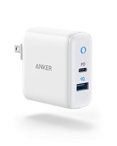 Book Cover iPhone 12 Charger, Anker 30W 2 Port Fast Charger with 18W USB C Power Adapter, Foldable PowerPort PD 2 for, iPhone 12/12 Mini / 12 Pro / 12 Pro Max / 11 / X/XR/XS, iPad Pro, Pixel, Galaxy