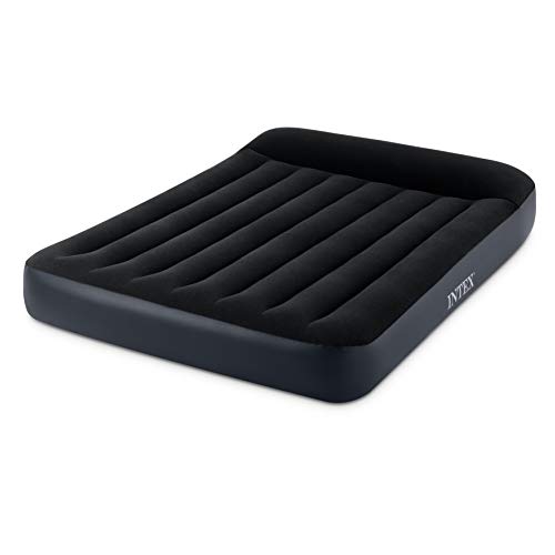 Book Cover Intex Dura-Beam Series Pillow Rest Classic Airbed with Internal Pump, Full