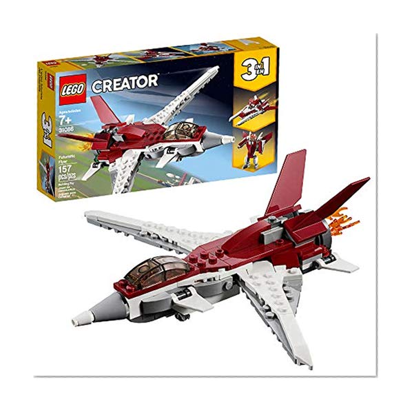 LEGO Creator 3in1 Futuristic Flyer 31086 Building Kit , New 2019 (157 Piece)