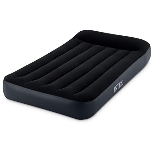 Book Cover Intex Dura-Beam Series Pillow Rest Classic Airbed with Internal Pump, Twin