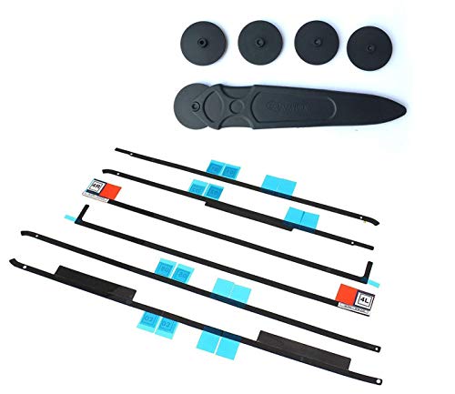LeFix Replacement LCD Panel Adhesive Tape Strip Sticker + Opening Wheel Tool Kit for iMac 27 inch A1419 Year 2012 2013 2014 2015