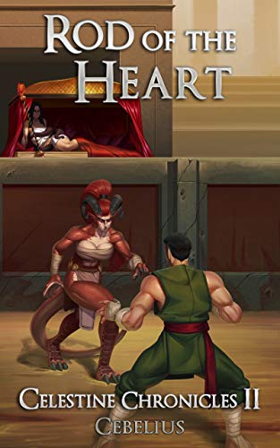 Book Cover Rod of the Heart: A Monster Girl Harem Fantasy (Celestine Chronicles Book 2)