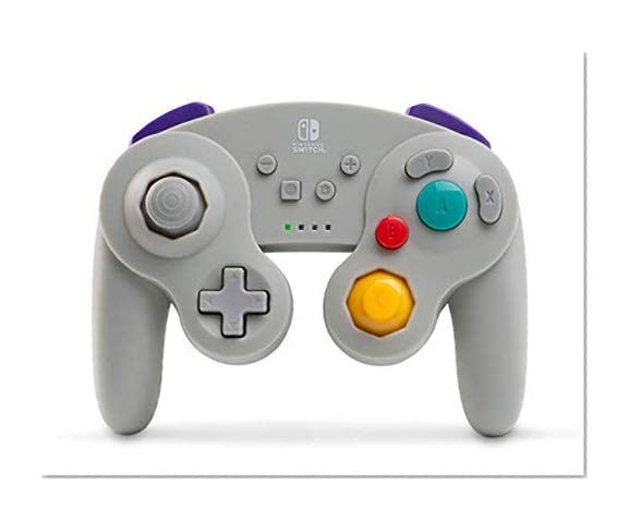 Book Cover PowerA Wireless Controller for Nintendo Switch - GameCube Style Grey - Nintendo Switch