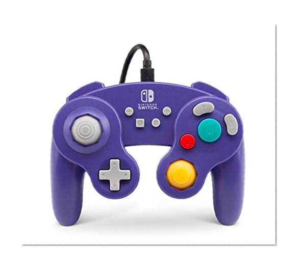 Book Cover PowerA Wired Controller for Nintendo Switch - GameCube Style: Purple - Nintendo Switch
