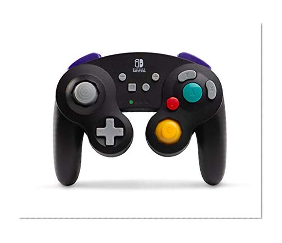 Book Cover PowerA Wireless Controller for Nintendo Switch - GameCube Style Black - Nintendo Switch