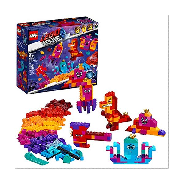 LEGO The LEGO Movie 2 Queen Watevra’s Build Whatever Box! 70825 Pretend Play Toy and Creative Building Kit for Girls and Boys , New 2019 (455 Piece)
