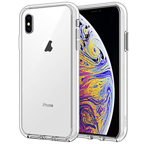 JETech Case for iPhone Xs Max 6.5-Inch, Shock-Absorption Bumper Cover (Clear)