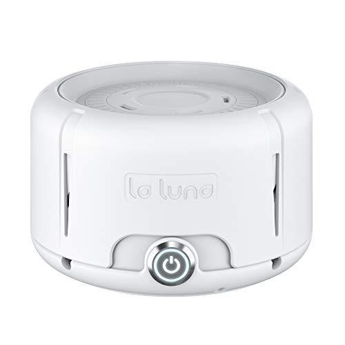 La Luna White Noise Machine - Fan Sound Machine Generator of White Noise for Sleep, Baby, Privacy, Etc. - Various Speed & Volume Control Options