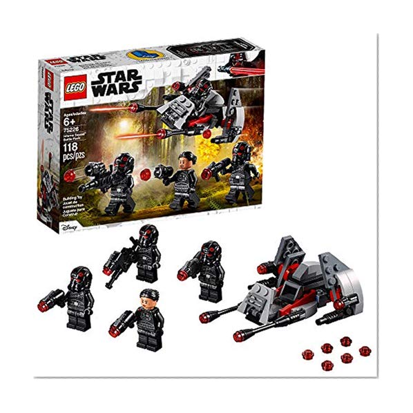 Book Cover LEGO Star Wars Inferno Squad Battle Pack 75226 Building Kit , New 2019 (118 Pieces)
