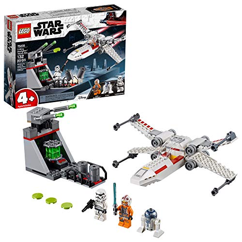 Book Cover LEGO Star Wars X Wing Starfighter Trench Run 75235 4+ Building Kit (132 Pieces)