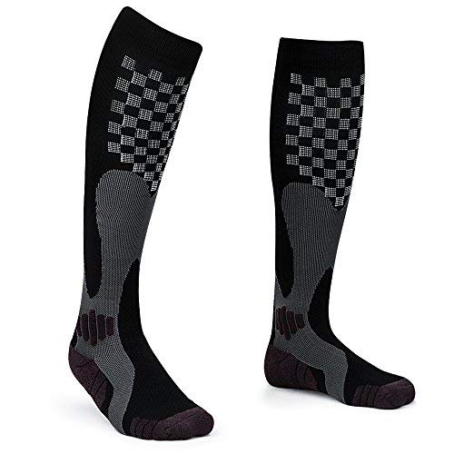 Tosue Sport Compression Socks for Men Women 20-30 mmHg, Maternity Pregnancy Recovery of Stocking