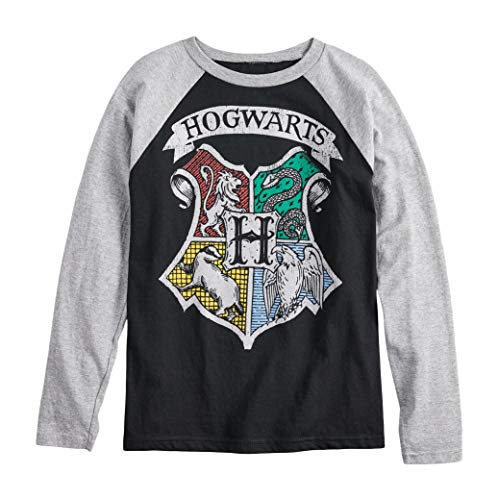 Harry Potter Hogwarts Crest Boys Girls Long Sleeve Shirt