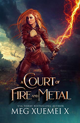 Book Cover A Court of Fire and Metal: A Paranormal Academy Fantasy (War of the Gods Book 2)