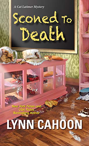 Book Cover Sconed to Death (A Cat Latimer Mystery Book 5)