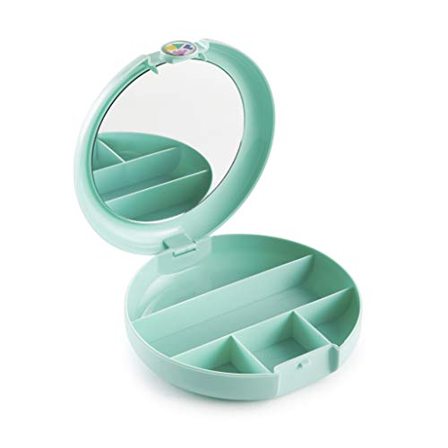 Caboodles Cosmic Cosmetic Retro Compact, Seafoam