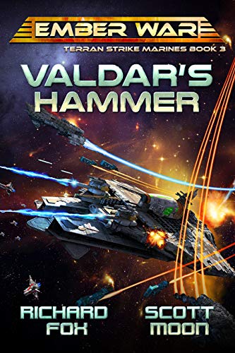 Book Cover Valdar's Hammer (Terran Strike Marines Book 3)