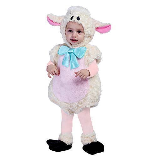 Book Cover Spooktacular Creations Baby Lovely Lamb Costume Deluxe Infant Set for Halloween Trick or Treat Dress Up