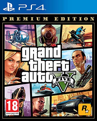 Book Cover Grand Theft Auto V - Premium Online Edition (PS4)