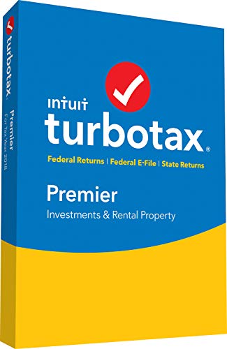 TurboTax Premier + State 2018 Tax Software [PC/Mac Disc] [Amazon Exclusive]