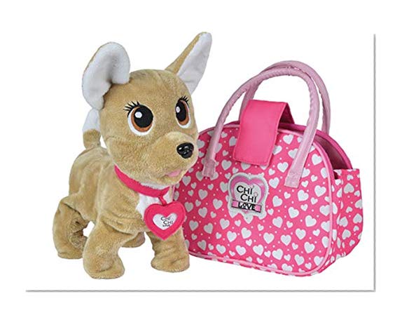 Smoby - Chichi Love - Showstar Happy Interactive - Peluche Interactive - + Sac de Transport et Collier