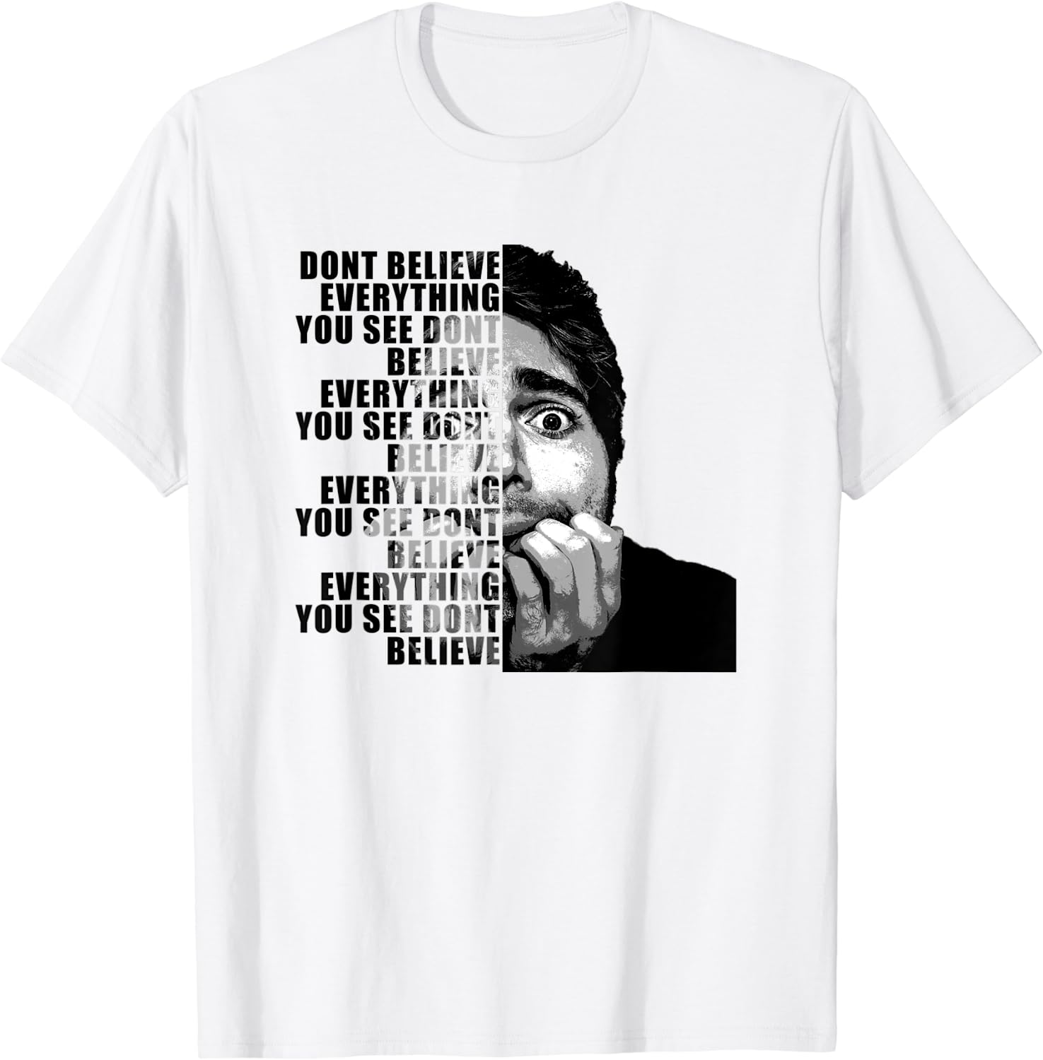 Book Cover Shane Dawson Dont Believe Everything You See T-Shirt