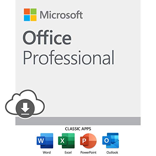 Book Cover Microsoft Office Professional 2019 | 1 Device, Windows 10, Download