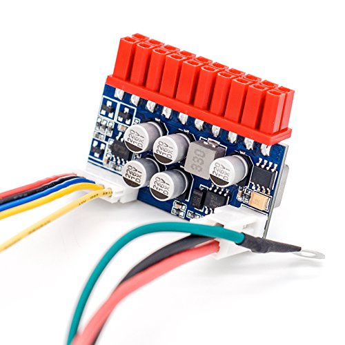 RGEEK 20Pin 12V 90W Output Mini ITX DC ATX PC Switch DC-DC ATX Pico PSU Power Supply for Computer