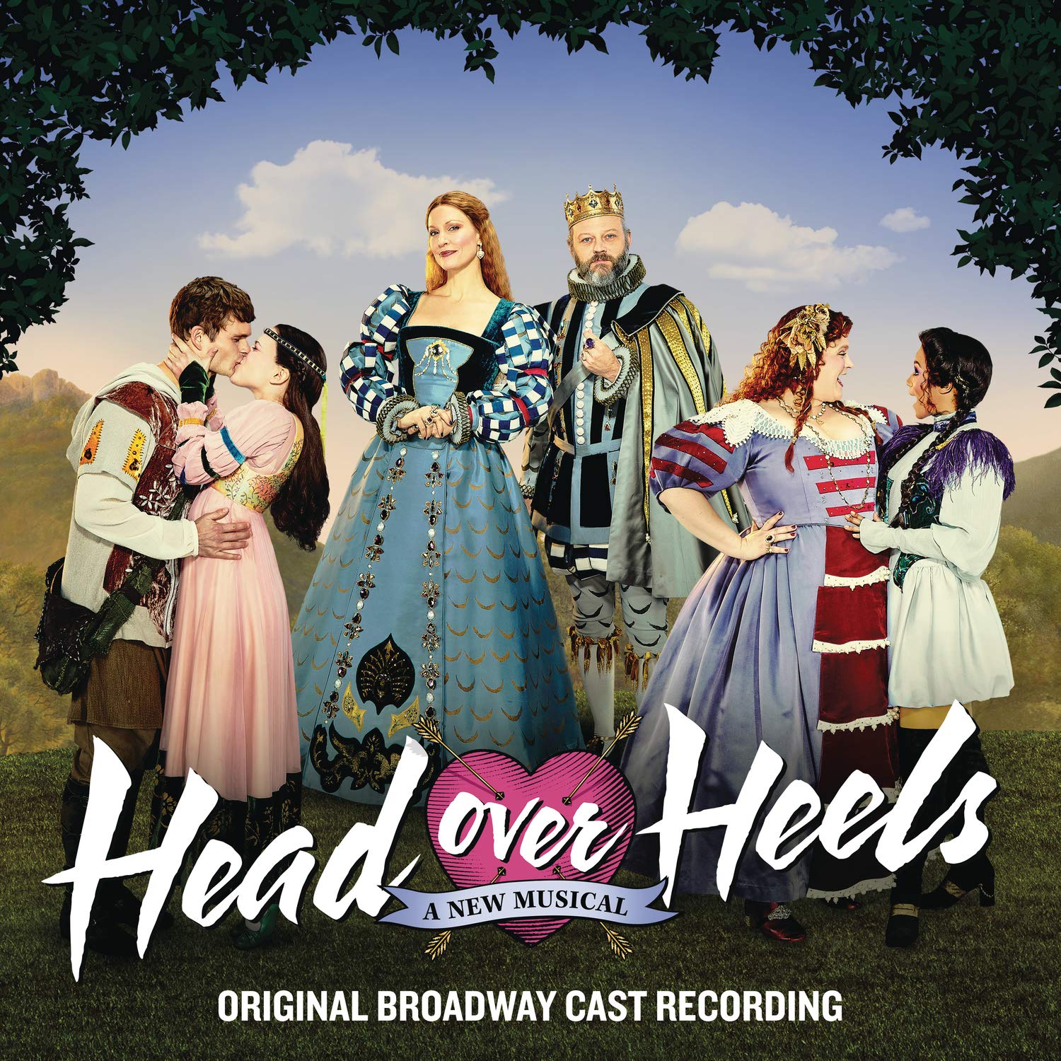 Book Cover Head Over Heels Original Broadway Cast Recording