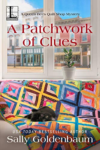 Book Cover A Patchwork of Clues (Queen Bees Quilt Shop Book 1)