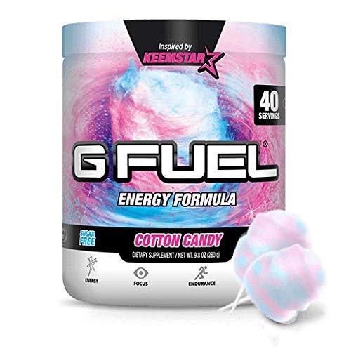 Book Cover G Fuel Cotton Candy Tub (40 Servings) Elite Energy and Endurance Formula 9.8 oz.