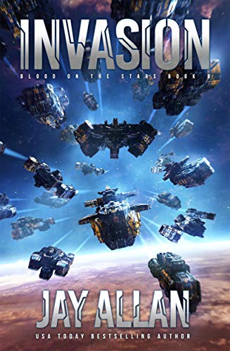 Book Cover Invasion (Blood on the Stars Book 9)