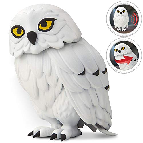 Book Cover Harry Potter Hedwig Interactive Creature, Official Sound-Activated Hedwig Owl, Snow Owl'S Head Rotates & Makes 12 Different Owl Sounds!