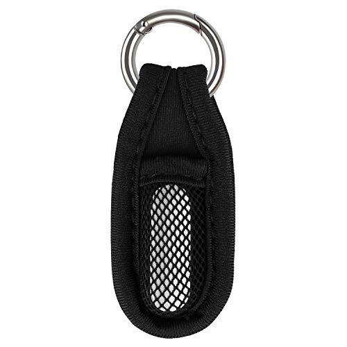 MiPhee Case Cloth Cover for Go-Tcha with Keychain, Black