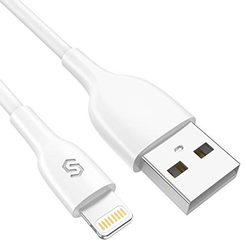 Syncwire iPhone Charger Lightning Cable - 3.3Ft [Apple Mfi Certified] Fast Charging & Syncing Apple Charger Cord for iPhone 11 XS Max XR X 8 Plus 7 Plus 6S 6 Plus Se 5, iPad iPod - White