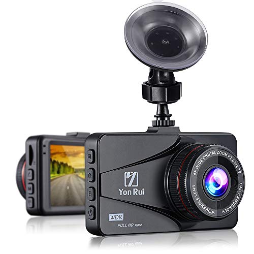 Book Cover Ananteke Dash Cam Dashboard Camera 1080P Full HD DVR Car Driving Recorder 3