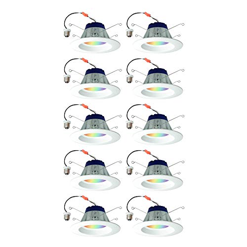 Book Cover Sylvania Lightify 65W LED Smart Home 2700-6500K Color/White Light Bulb (10 Pack)